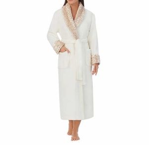 Carole Hochman Long Plush Wrap Robe